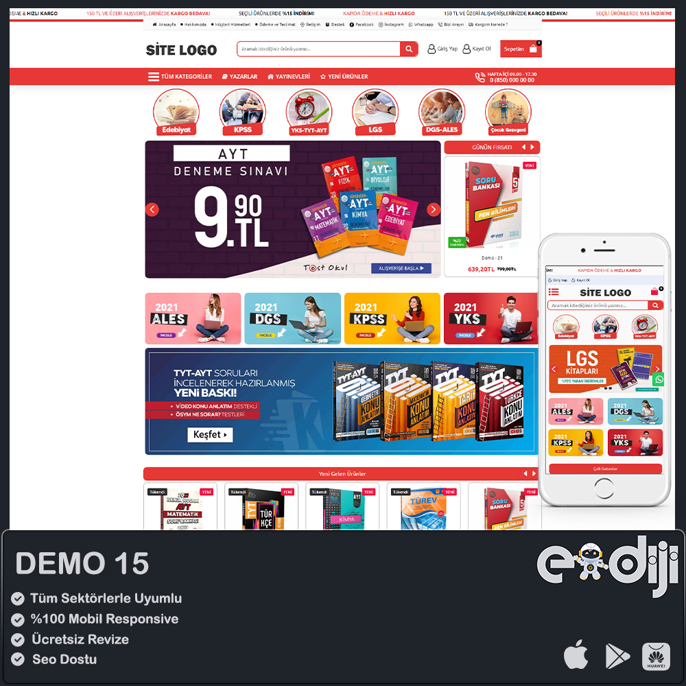 Opencart E-Ticaret Paketi - 15