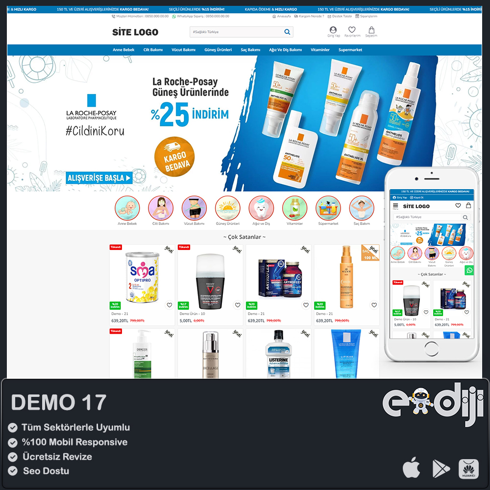 Opencart E-Ticaret Paketi - 17