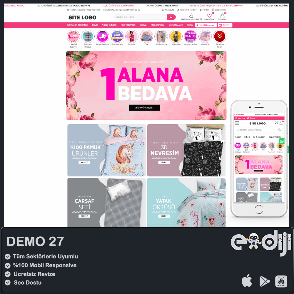 Opencart E-Ticaret Paketi - 27