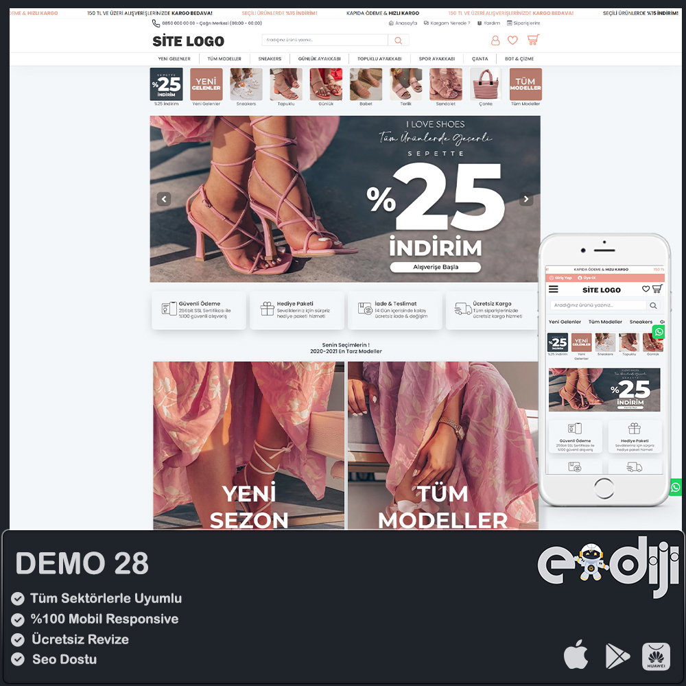 Opencart E-Ticaret Paketi - 28