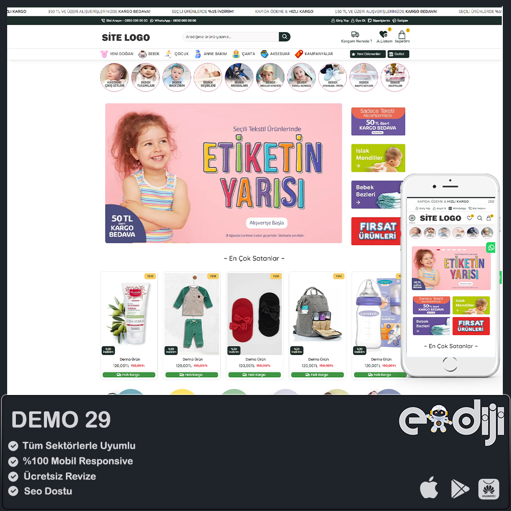 Opencart E-Ticaret Paketi - 29