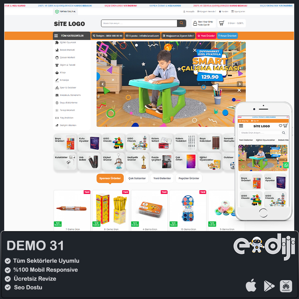Opencart E-Ticaret Paketi - 31