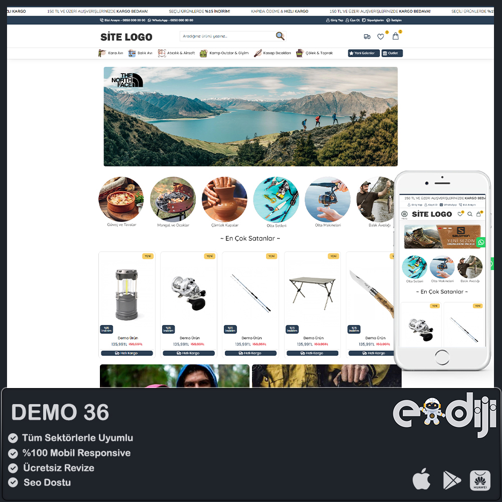Opencart E-Ticaret Paketi - 36