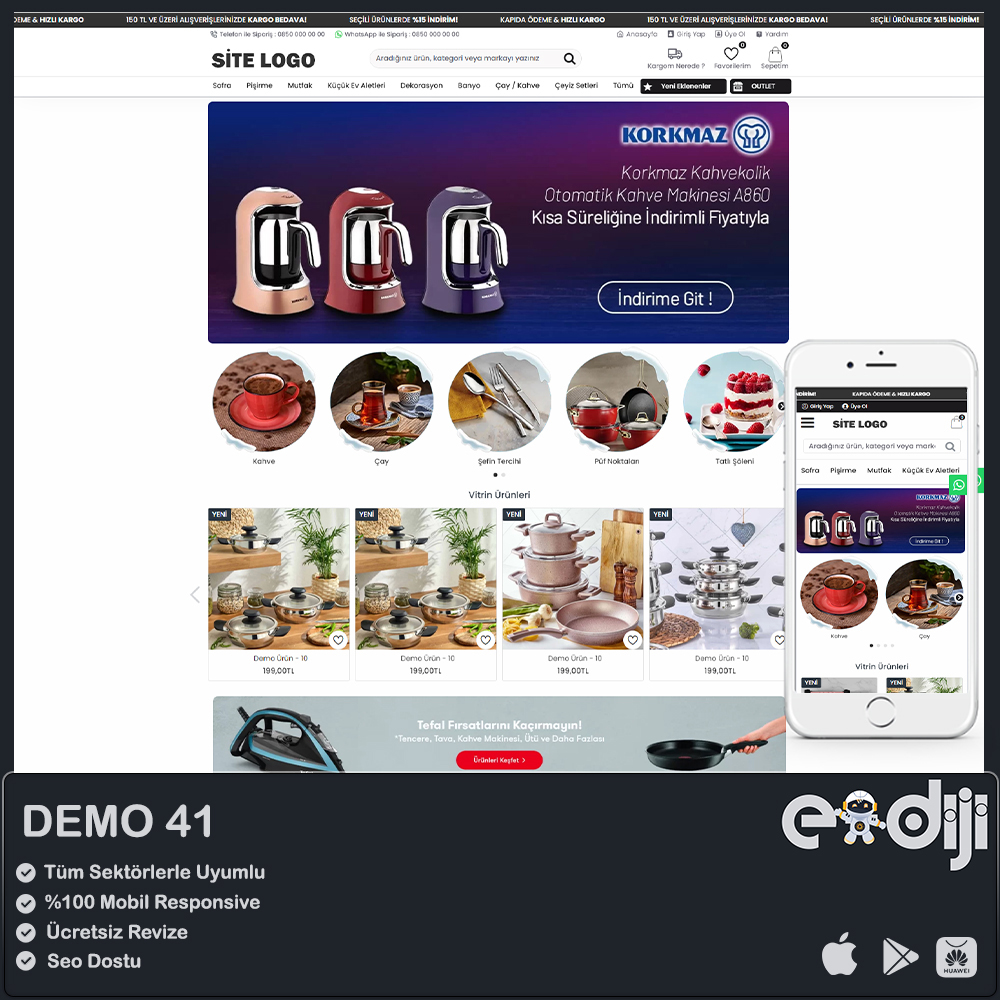 Opencart E-Ticaret Paketi - 41