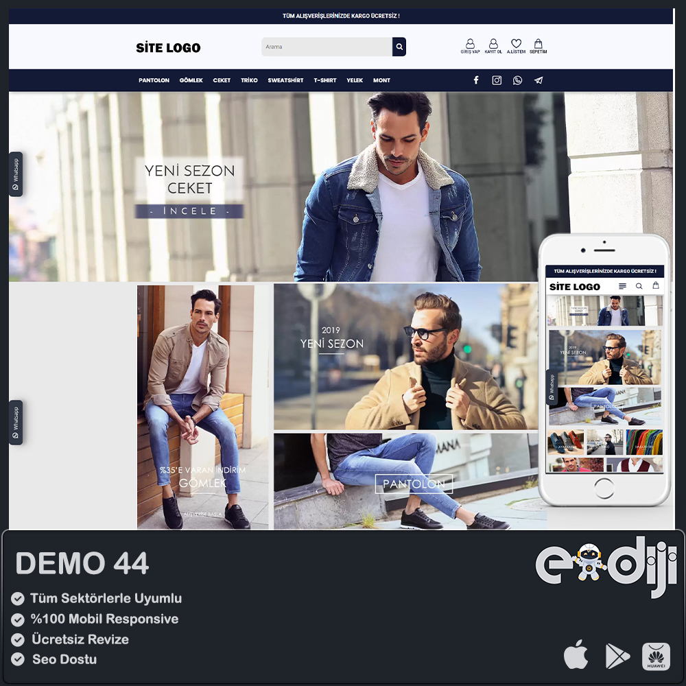 Opencart E-Ticaret Paketi - 44