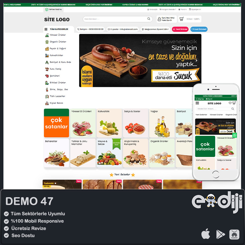 Opencart E-Ticaret Paketi - 47