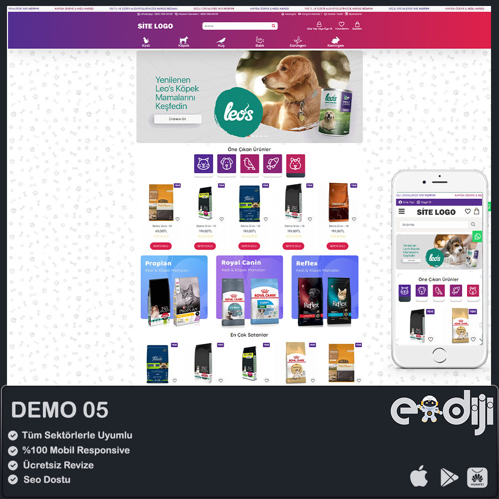 Opencart E-Ticaret Paketi - 5