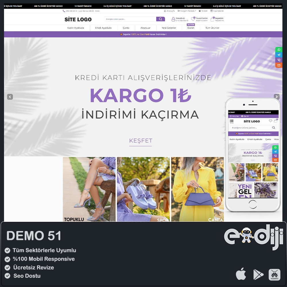 Opencart E-Ticaret Paketi - 51