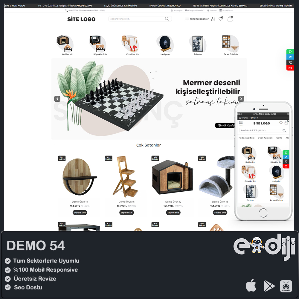 Opencart E-Ticaret Paketi - 54