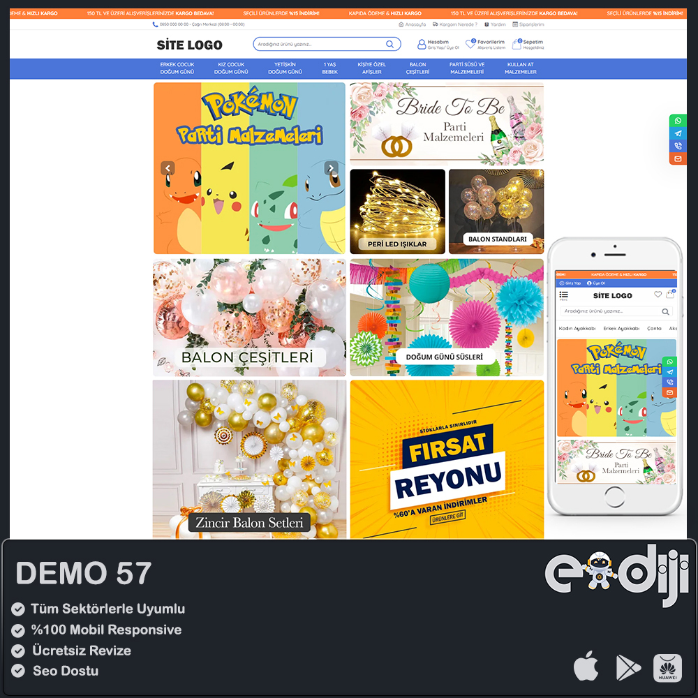 Opencart E-Ticaret Paketi - 57