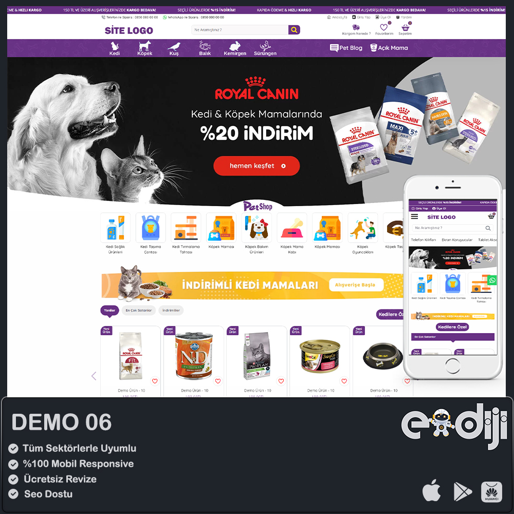 Opencart E-Ticaret Paketi - 6