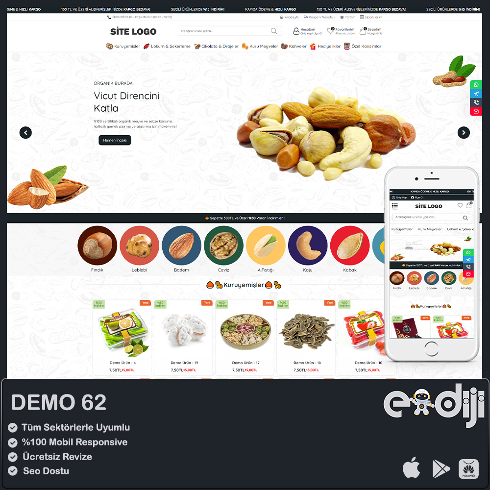 Opencart E-Ticaret Paketi - 62