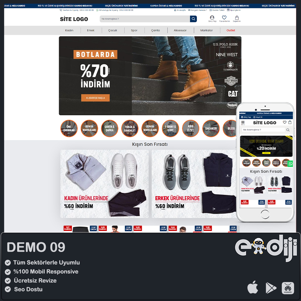 Opencart E-Ticaret Paketi - 9